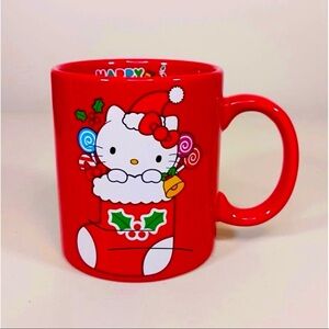 Hello Kitty Red Christmas Mug
